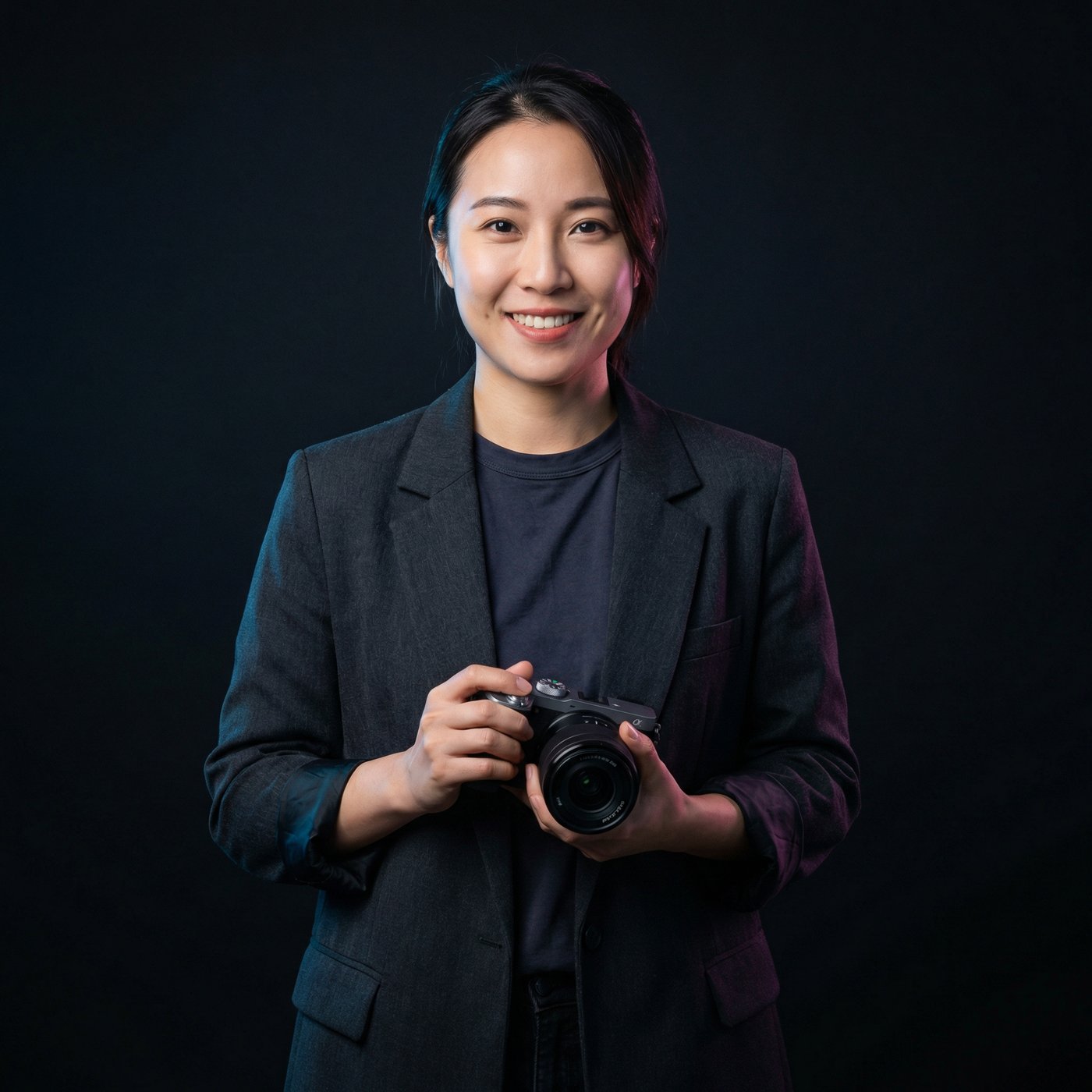 小蓝视频摄影总监林雪